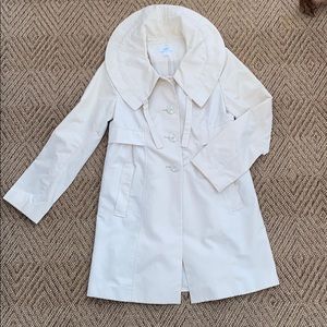 LOFT Cream colored trench coat